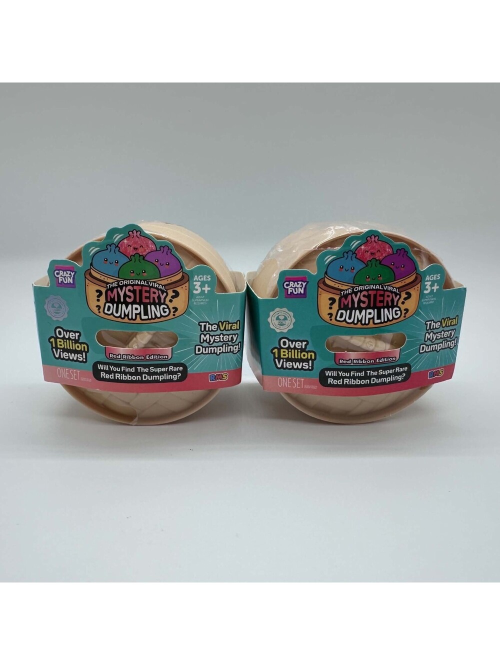 RMS Mystery Dumpling Mini Red Ribbon Edition Lot of 2 Factory Sealed New